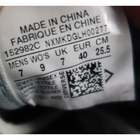 Converse Shoes Womens 9 Sneakers Jack Purcell Ox Classic Canvas Retro Blue Low - Picture 12 of 14